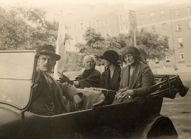 Maud Gonne McBride on Red Cross duty during the Irish Civil War. 5899839231